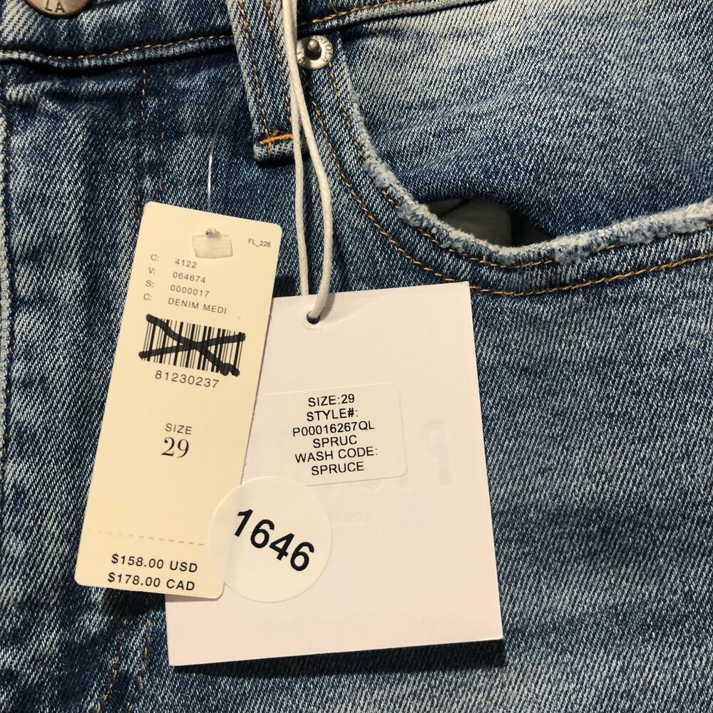 Anthropologie X Pistola Dana High-Rise Bootcut Jeans Size 29 NWT - Picture 9 of 9